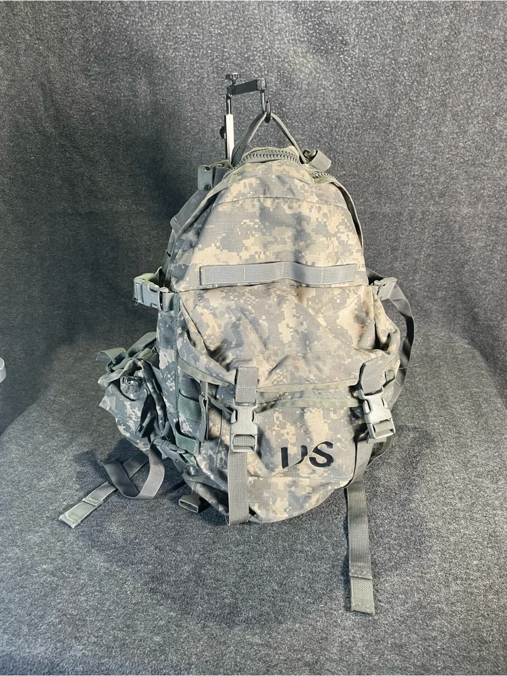 US ARMY ACU ASSAULT PACK 3 DAY MOLLE II BACKPACK Made in USA